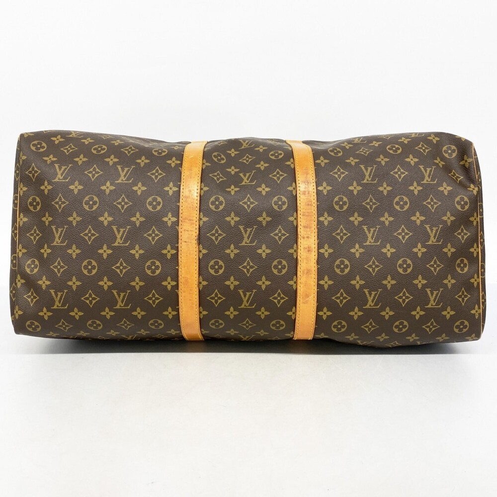 LOUIS VUITTON Brown Monogram Keepall 60 Boston Bag - Picture 3 of 12